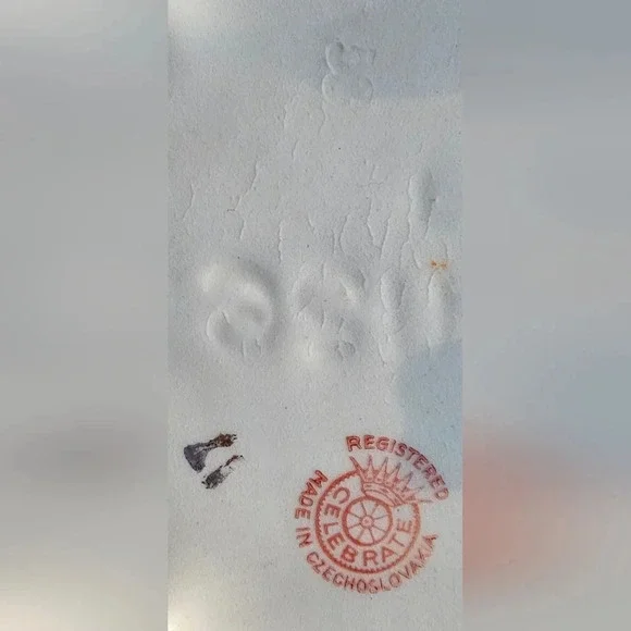 Vintage Czechoslovakia Porcelain Kitchen Canisters - 6 Small / 6 Large / 1 Salt  - Picture 6 of 16